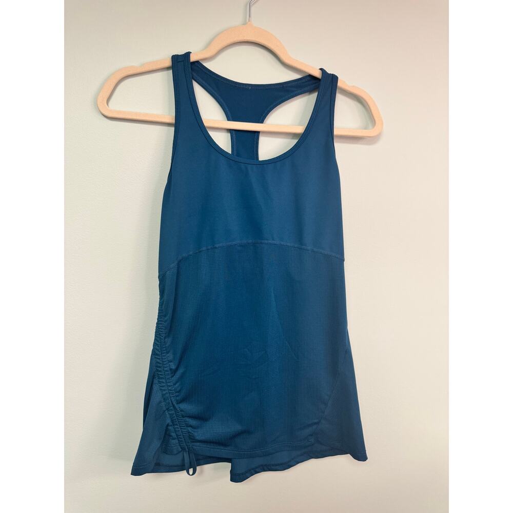 EUC! Fabletics Racerback Tank - Small - Teal